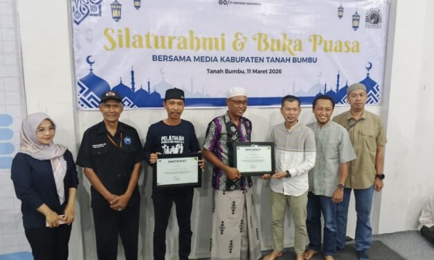 PT. Arutmin Indonesia Gelar Silaturahmi dan Bukber dengan Awak Media di Tanbu