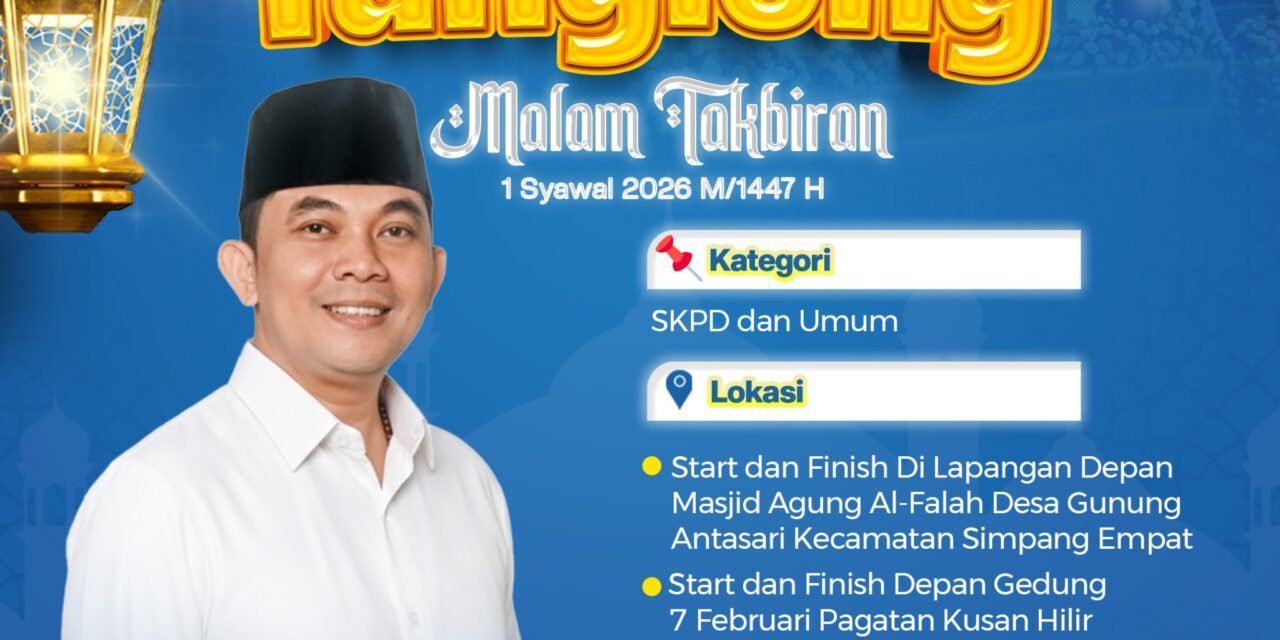 Meriahkan Takbiran Idulfitri 1447 Hijriah, Pemkab Tanbu Gelar Festival Tanglong