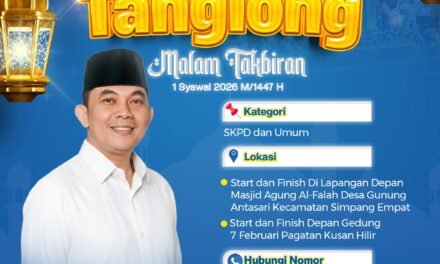 Meriahkan Takbiran Idulfitri 1447 Hijriah, Pemkab Tanbu Gelar Festival Tanglong