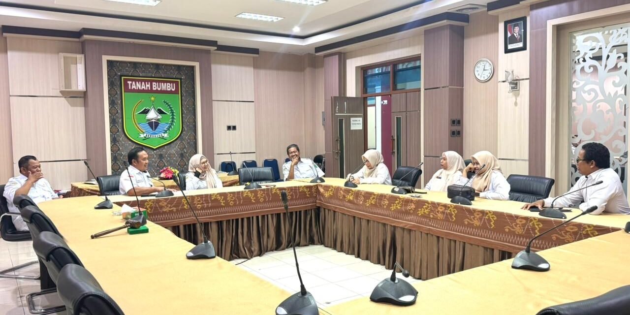 Sekretariat DPRD Tanbu Terima Kunjungan Bagian Pemerintahan Sekretariat Daerah Guna Sosialisasi PKSD