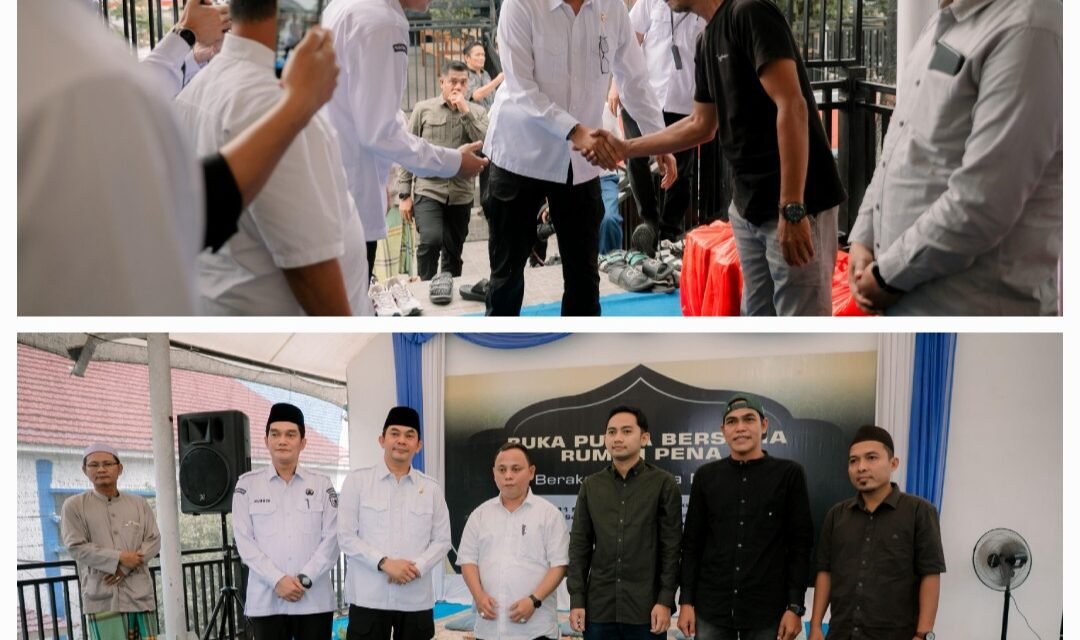 Bupati Tanbu Resmikan Kantor Baru Komunitas Rumah Pena di Pasar Minggu Simpang Empat