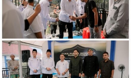 Bupati Tanbu Resmikan Kantor Baru Komunitas Rumah Pena di Pasar Minggu Simpang Empat