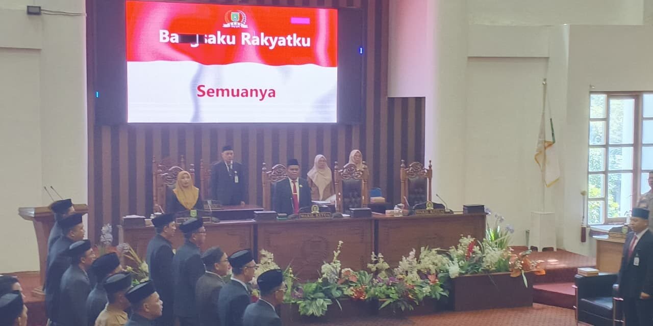DPRD Tanbu Gelar Rapat Paripurna Guna Peringati Hari Jadi Tanbu ke-23
