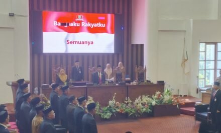 DPRD Tanbu Gelar Rapat Paripurna Guna Peringati Hari Jadi Tanbu ke-23