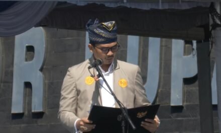 Ketua DPRD Tanbu Paparkan Sejarah Terbentuknya Kabuten Tanbu di Peringatan Hari Jadi Tanbu ke-23