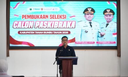 Pemkab Tanbu Melalui Bakesbangpol Mulai Proses Seleksi Calon Paskibraka 2026