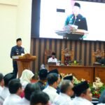 DPRD Tanbu Gelar Rapat Paripurna Penyampaian Rekomendasi LKPJ Bupati Anggaran 2025