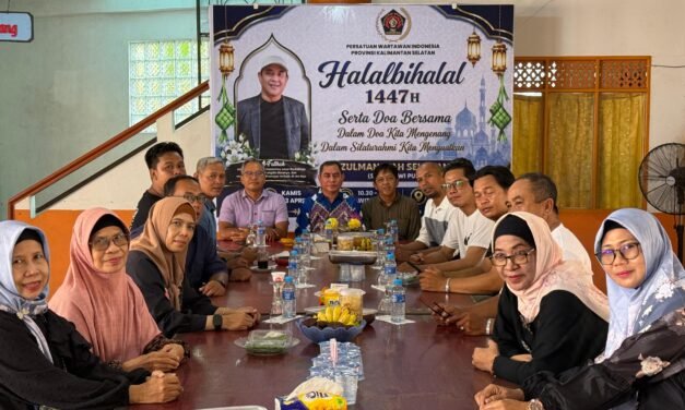 Halalbihalal PWI Kalsel, Perkuat Soliditas dan Mengenang Almarhum Zulmansyah Sekedang