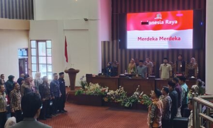DPRD Tanbu Gelar Rapat Paripurna Penyampaian Jawaban Bupati Terhadap Pemandangan Umum Fraksi Terkait Pencabutan Perda