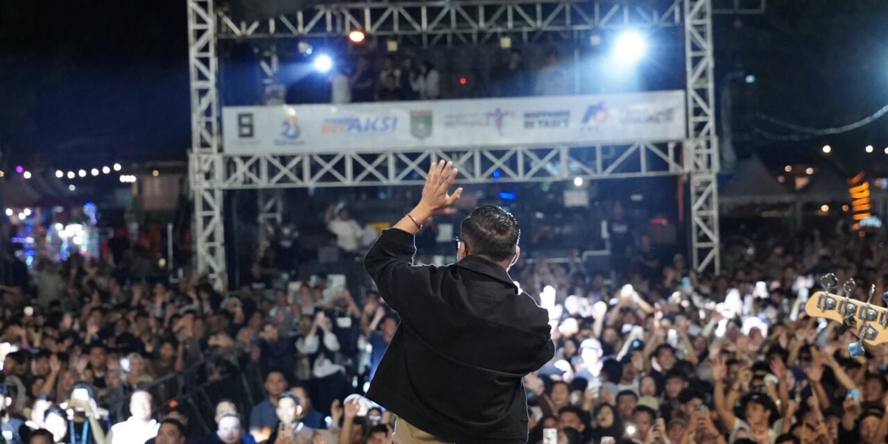 Dalam Rangka Hadi Jadi Tanbu ke-23 Pemkab Tanbu Gelar Panggung hiburan Pesona Budaya Mappanre Ri Tasi’e