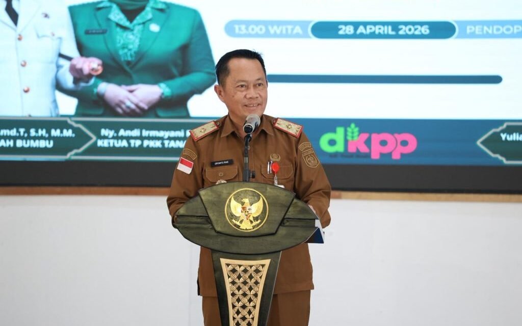 Bupati Tanbu Resmi Buka Sosialisasi Menu B2SA Berbasis Pangan Lokal9