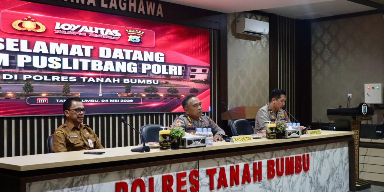 Tim Puslitbang Mabes Polri Laksanakan Penelitian Penyampaian Pendapat di Muka Umum