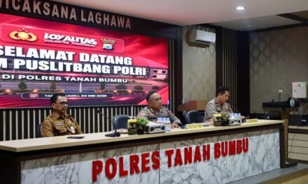Tim Puslitbang Mabes Polri Laksanakan Penelitian Penyampaian Pendapat di Muka Umum