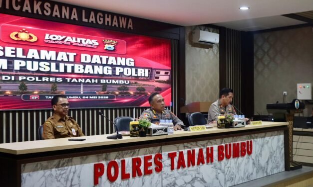 Tim Puslitbang Mabes Polri Laksanakan Penelitian Penyampaian Pendapat di Muka Umum