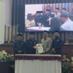 DPRD Tanbu Gelar Rapat Paripurna Pengambilan Keputusan Raperda Pencabutan Perda Tanbu No.6 2020