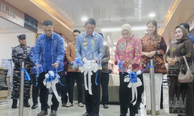 Pemkab Tanbu Laksanakan Soft Opening Gerai Dekrasnasda dan MPP di Pasar Harian Niaga Bersujud