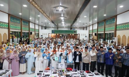 356 Jamaah Haji Kloter BDJ 13 Tanbu dan Kotabaru Resmi Dilepas Menuju Tanah Suci