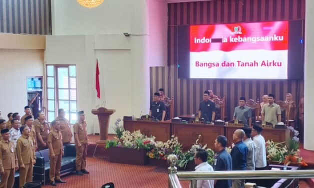 DPRD Tanbu Gelar Rapat Paripurna Penyampaian Raperda Penyelenggaraan Perizinan Berusaha