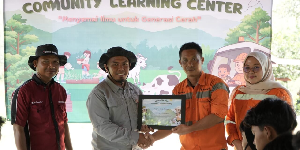 Education Trip, CSR PT BIB Kenalkan Pelajar SMKN 1 Sungai Loban Sistem Pertanian Terpadu