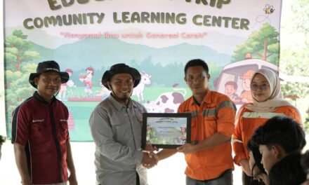 Education Trip, CSR PT BIB Kenalkan Pelajar SMKN 1 Sungai Loban Sistem Pertanian Terpadu