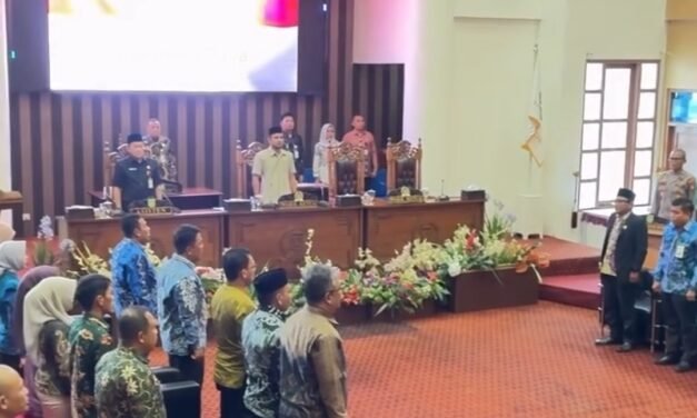 Pemkab Tanbu Sampaikan Raperda Pertanggungjawaban Pelaksanaan APBD Anggaran 2025 Kepada DPRD Tanbu