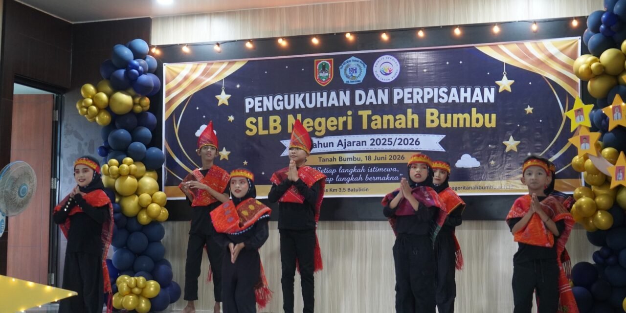 Bupati Tanbu Berikan Apresiasi Acara Pentas Seni dan Perpisahan SLB Negeri Tanbu