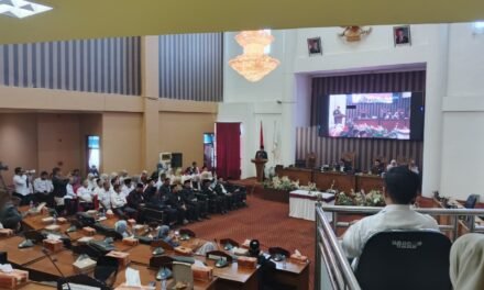 DPRD Tanbu Gelar Rapat Paripurna Penyampaian KUA-PPAS Anggaran 2027