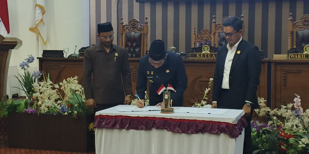 DPRD Tanbu Gelar Rapat Paripurna Pengambilan Keputusan Raperda LPj Pelaksanaan APBD 2025
