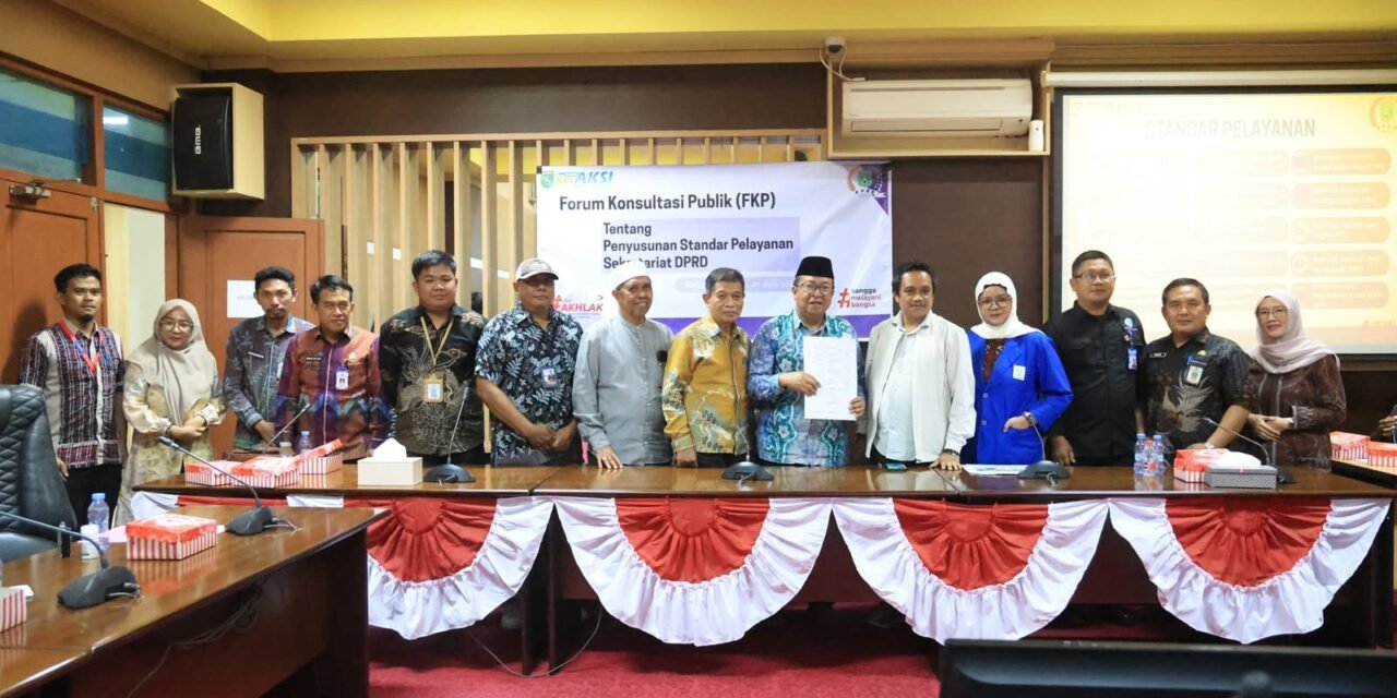 Sekretariat DPRD Tanbu Gelar FKP Guna Perkuat Kualitas Pelayanan Publik