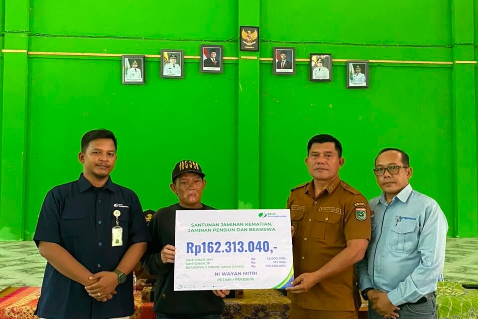 Ahli Waris Peserta BPJS Ketenagakerjaan Terima Total Manfaat Rp162,3 Juta