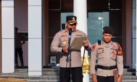 Guna Tingkatkan Kesiapsiagaan Hadapi Potensi Karhutla 2026, Polres Tanbu Laksanakan Apel Siaga Penanggulangan Karhutla