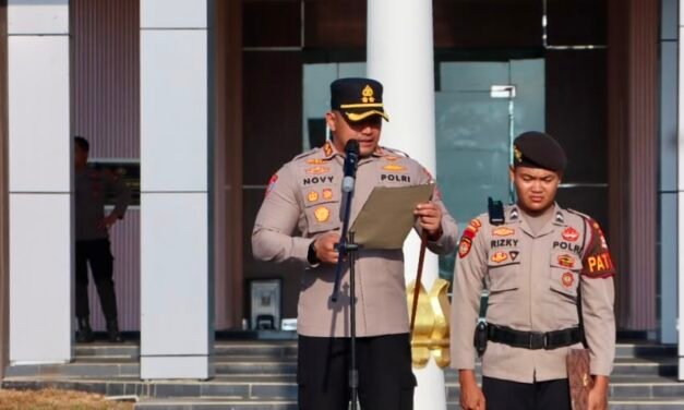 Guna Tingkatkan Kesiapsiagaan Hadapi Potensi Karhutla 2026, Polres Tanbu Laksanakan Apel Siaga Penanggulangan Karhutla