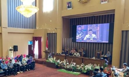 DPRD Tanbu Gelar Rapat Paripurna Penyampaian P-KUA dan PPAS Anggaran 2026