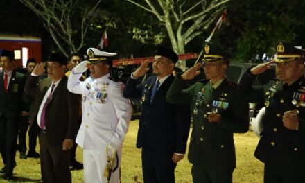 Bupati Tanbu Hadiri Apel Renungan Suci dan Ziarah Makam Pahlawan untuk Sambut HUT RI ke-81