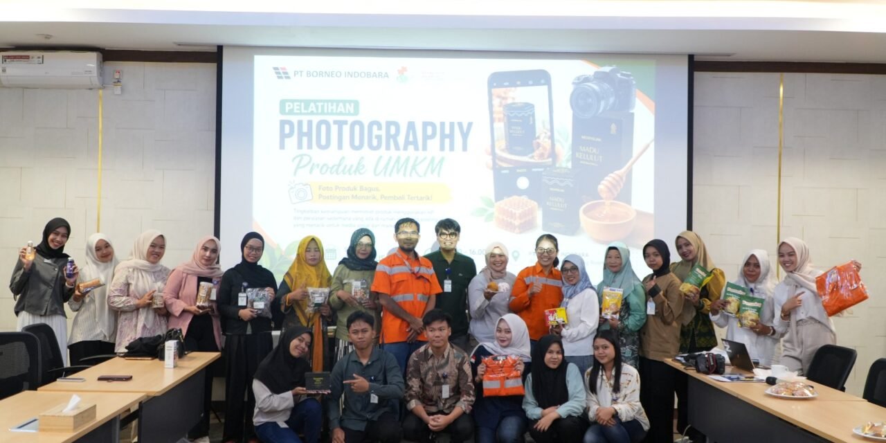 CSR PT BIB Bekali 20 UMKM Binaan dengan Keterampilan Fotografi Produk untuk Perkuat Pemasaran Digital