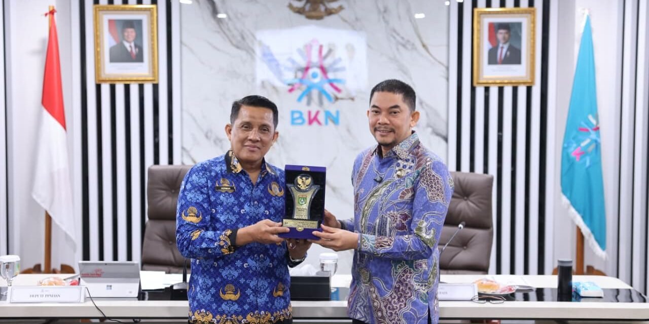 Upaya Wujudkan Tata Kelola Pemerintah yang Baik, Bupati Tanbu Ekspose Manajemen Talenta Pemkab Tanbu Kepada BKN