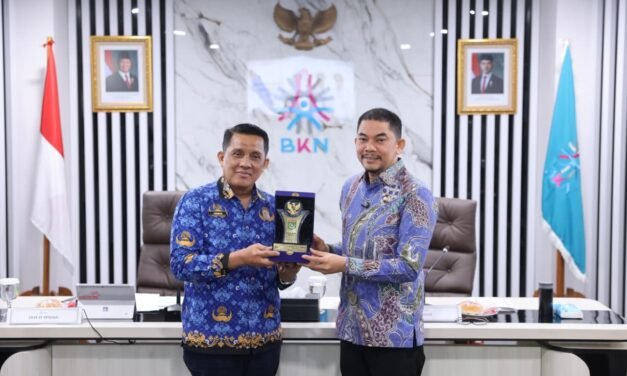 Upaya Wujudkan Tata Kelola Pemerintah yang Baik, Bupati Tanbu Ekspose Manajemen Talenta Pemkab Tanbu Kepada BKN