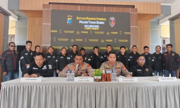 Polres Tanah Bumbu Berhasil Ungkap 24 Kasus, Diantaranya Pembunuhan dan Pesetubuhan Murid oleh Oknum Guru P3K