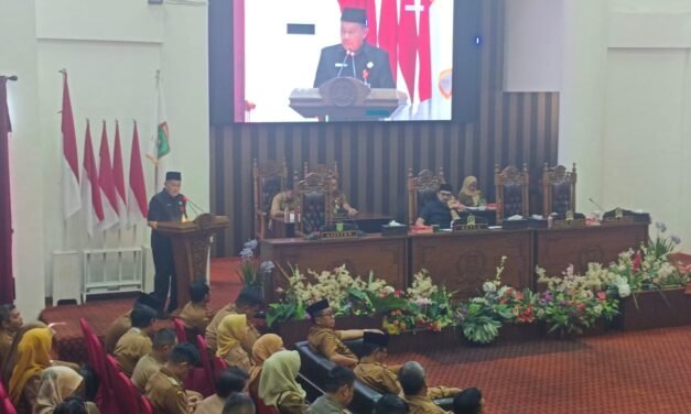 Pemkab Tanbu Sampaikan RAPBD Perubahan Anggaran 2026 di Rapat Paripurna DPRD Tanbu