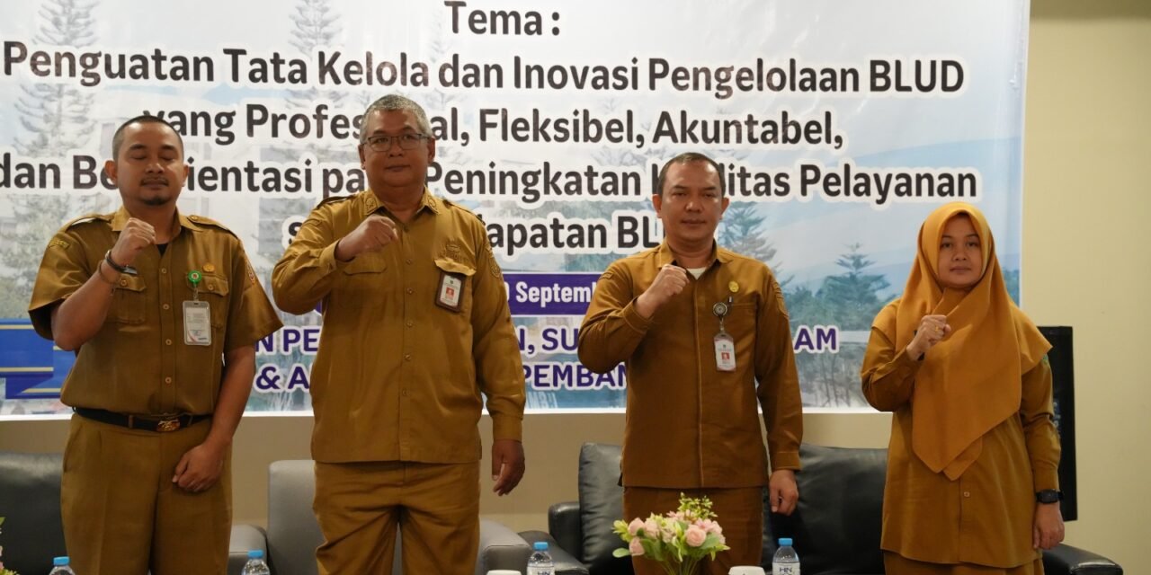 Bupati Tanbu Dorong Penguatan Inovasi BLUD Guna Tingkatkan Pelayanan Publik
