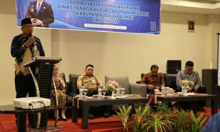 Pemkab Tanbu Terus Berkomitmen Tingkatkan Kualitas SDM Melalui Pendidikan, Pelatihan dan Sertifikasi