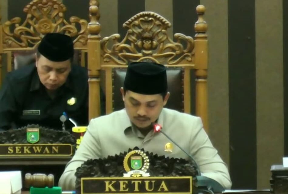 Pemkab Tanbu Apresiasi DPRD Tanbu Setujui 3 Raperda di Tetapkan Menjadi Perda