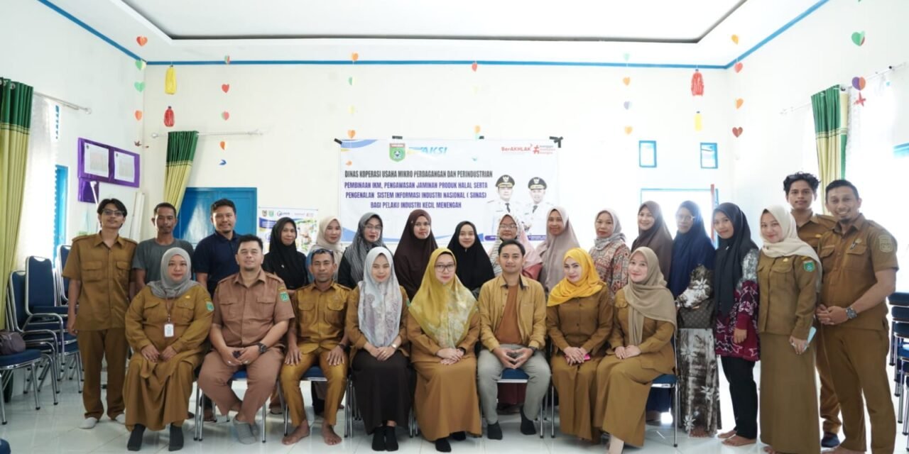 Bupati Tanbu Dorong Pelaku IKM Tingkatkan Kualitas Produk Melalui AKSI KEMAS