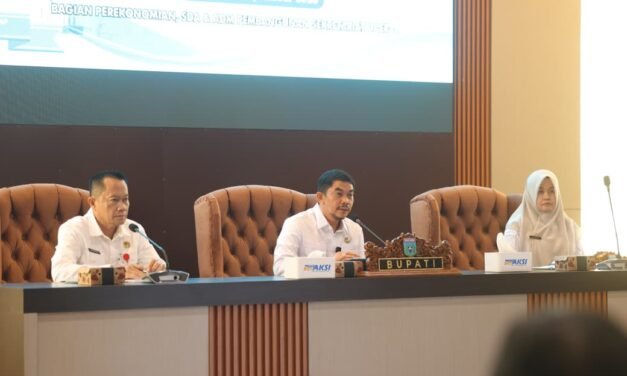 Bupati Tanbu Pimpin Rakoor Pengaturan dan Pengawasan Ketersediaan BBM Bersubsidi