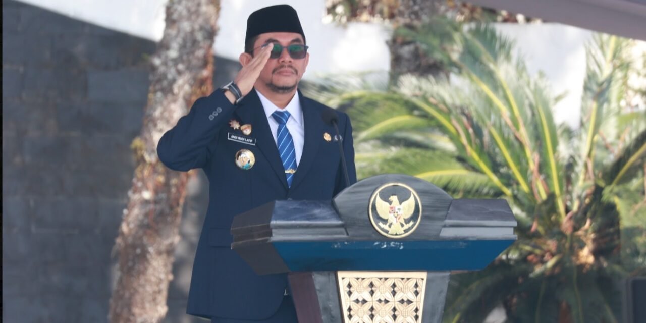 Bupati Tanbu Jadi Inspektur Upacara Peringatan Hari Kesaktian Pancasila