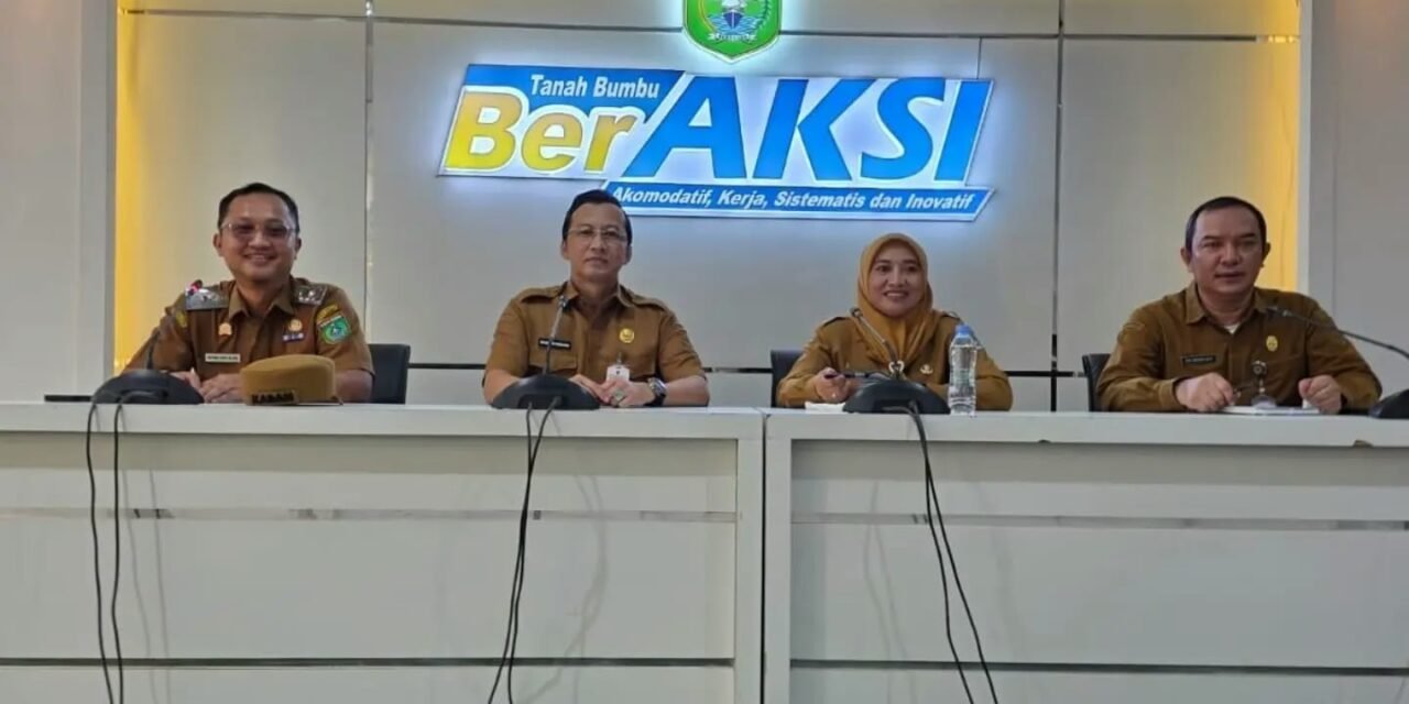 Bupati Tanbu Melalui Sekda Yulian Herawati Launching Dasboard Aksi SIMPATI