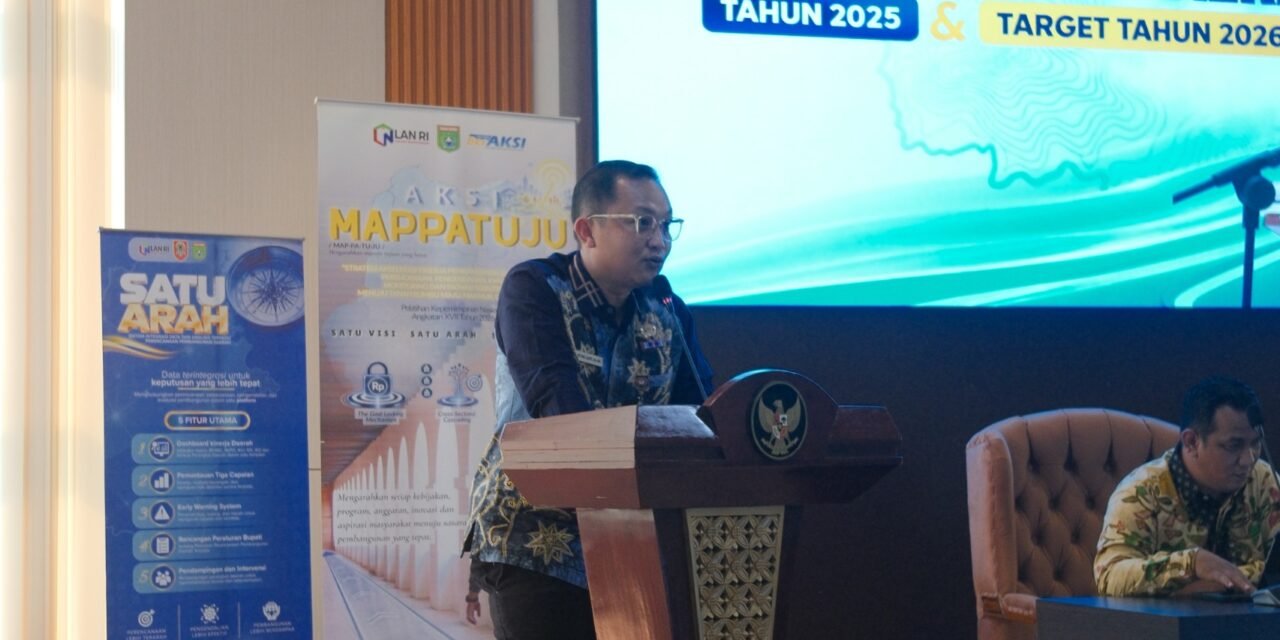 Pemkab Melalui Bappedalitbang Luncurkan Inovasi AKSI MAPPATUJU pada Pencapaian Target RPJMD Tahun 2025-2029