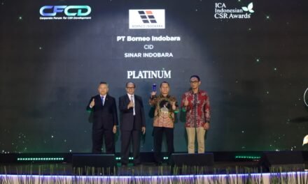 PT Borneo Indobara Raih Platinum dan Gold di ICA–ISDA 2026, Perkuat Ekonomi Masyarakat Lingkar Tambang