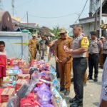 Guna Pastikan Terpenuhinya Kebutuhan Warga Korban Kebakaran, Kapolres Tanbu Langsung Ke Lokasi Terjadinya Kebakaran