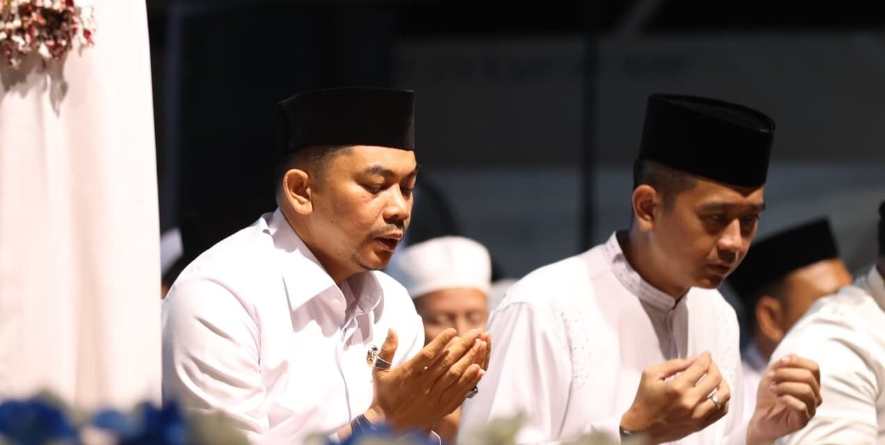 Pemkab Tanbu Gelar Ngopi Bareng di Lapangan Kantor Kecamatan Angsana Sebagai Aksi Sinergitas Merah Putih